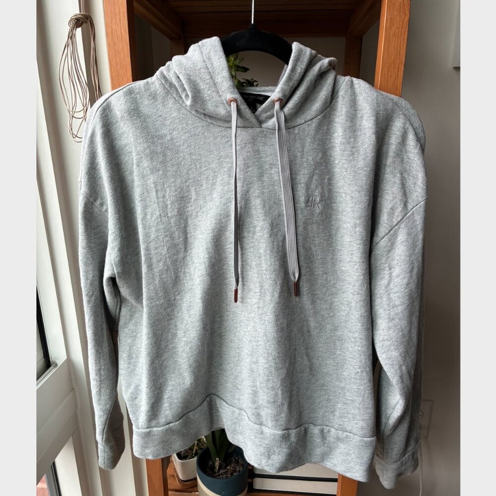 Banana Republic Gray Sweatshirt with Hood - Size 2